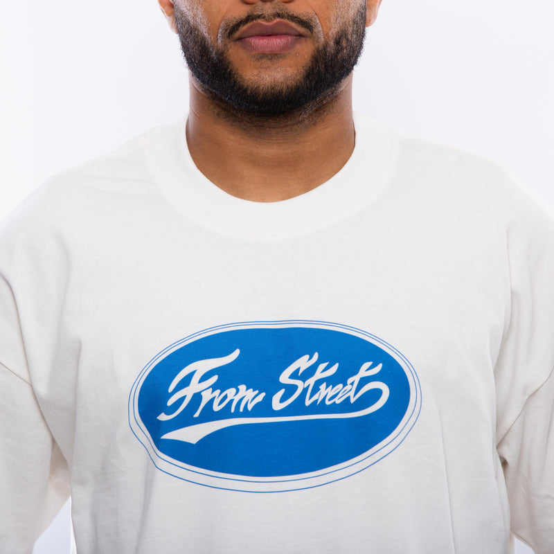 Camisa Oversized - Retrô Azul