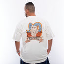 Camisa Oversized - Bodão Marrom - Off-White