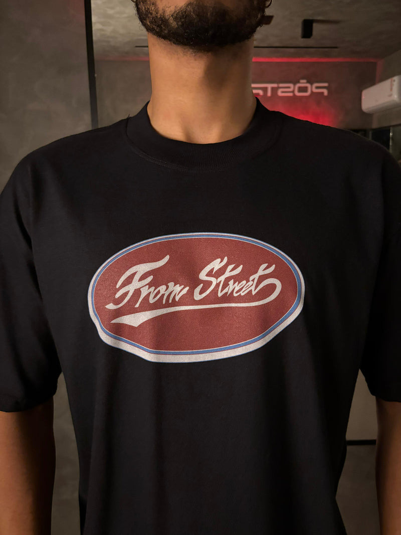 Camisa Oversized - Retrô Vermelha