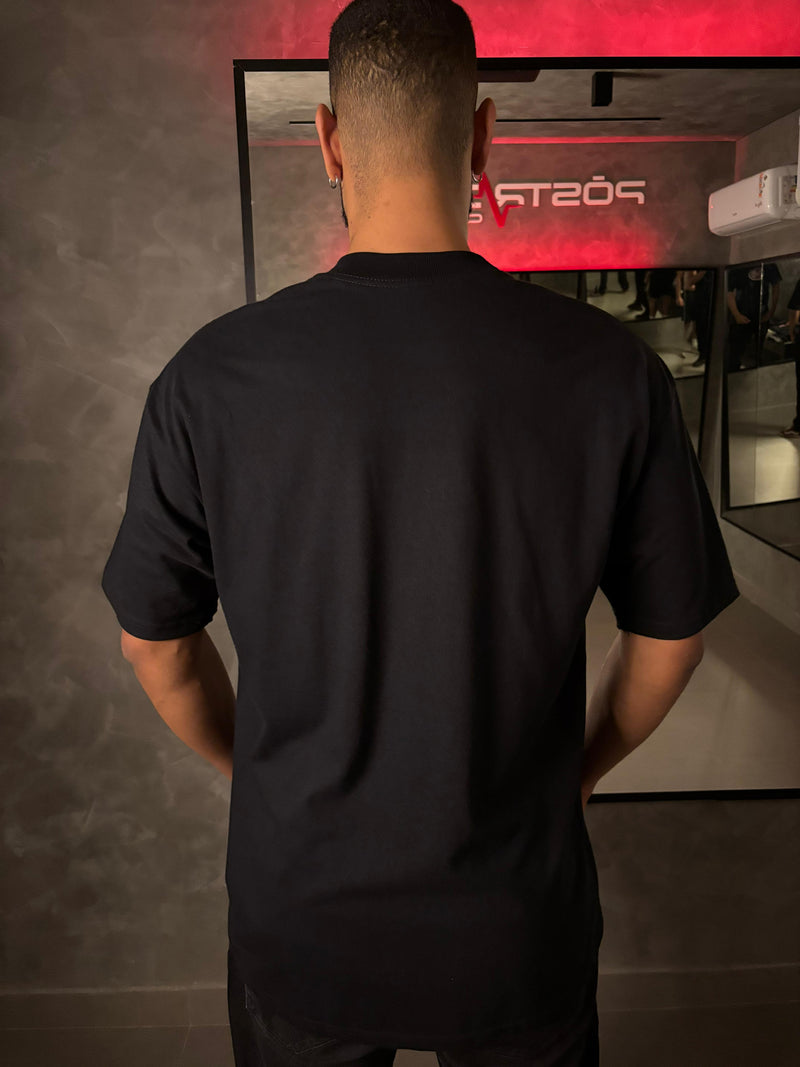 Camisa Oversized - Retrô Vermelha